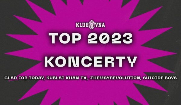 TOP 2023 podle Klubovny: Koncerty