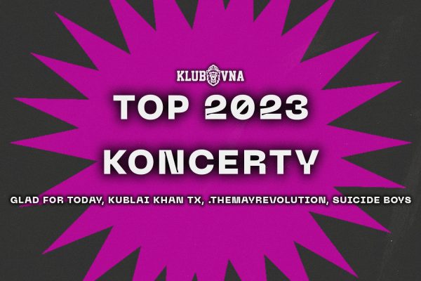 TOP 2023 podle Klubovny: Koncerty